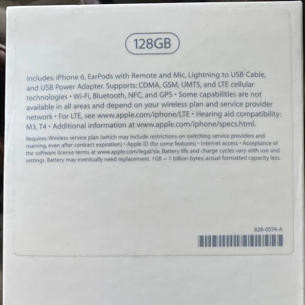 🎉HOST PICK🎉 Apple iPhone 6 128GB Gold Like New with Earpods Phone Unlocked